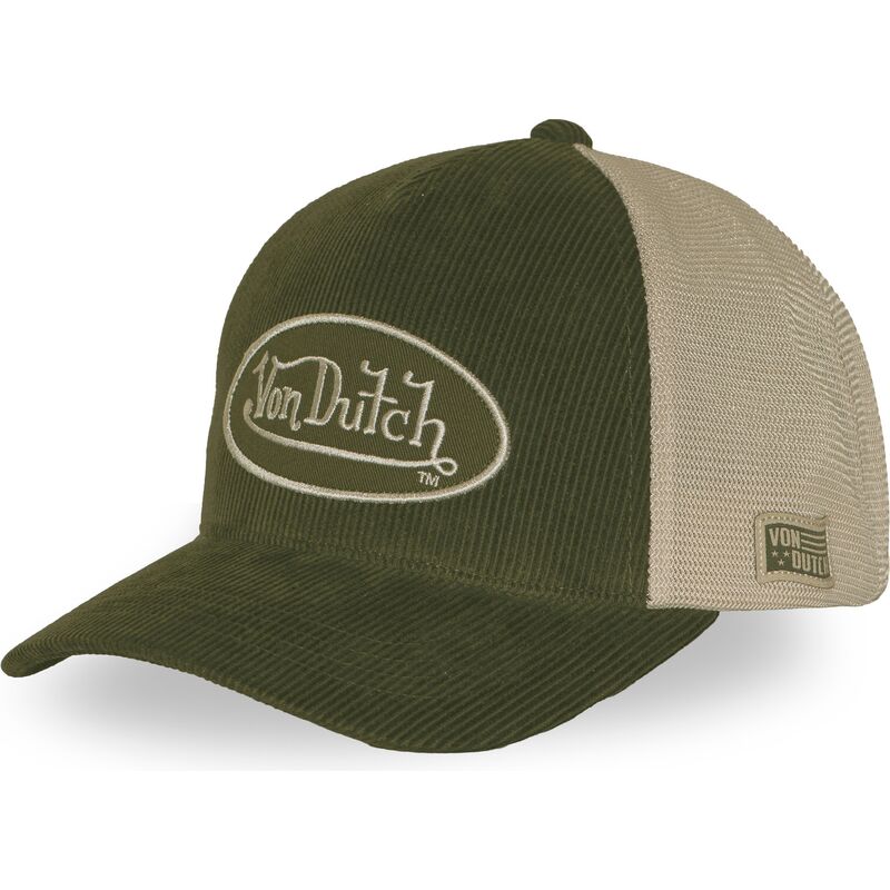 kasketter-buet-gron-justerbar-rem-lof-b47-af-von-dutch