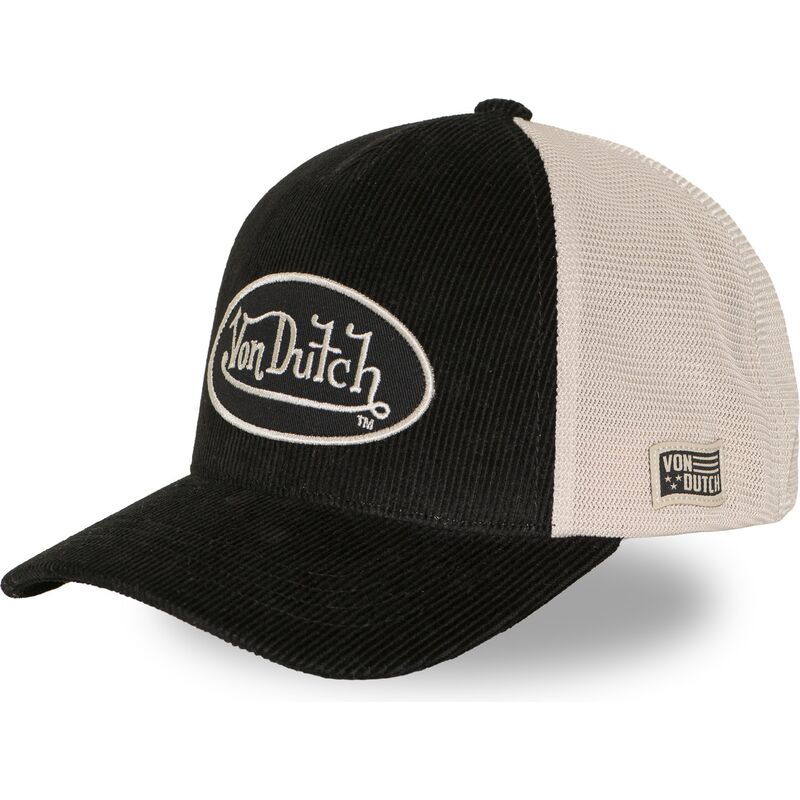 kasketter-buet-sort-justerbar-rem-lof-b50-af-von-dutch kasketter-buet-sort-justerbar-rem-lof-b50-af-von-dutch