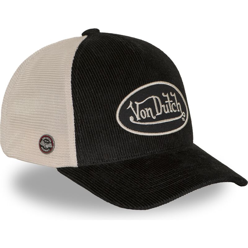 kasketter-buet-sort-justerbar-rem-lof-b50-af-von-dutch kasketter-buet-sort-justerbar-rem-lof-b50-af-von-dutch