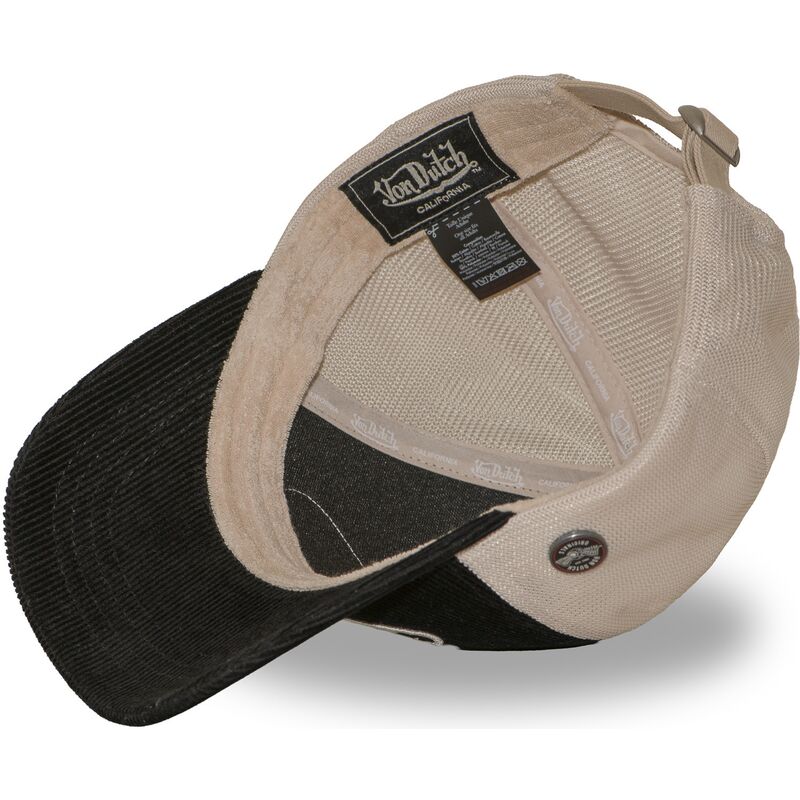 kasketter-buet-sort-justerbar-rem-lof-b50-af-von-dutch kasketter-buet-sort-justerbar-rem-lof-b50-af-von-dutch