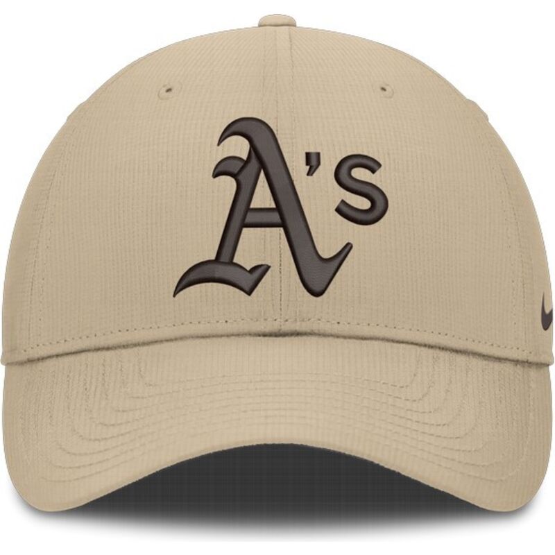 kasketter-buet-beige-justerbar-rem-structured-uv-poly-ripstop-fra-oakland-athletics-mlb-af-nike kasketter-buet-beige-justerbar-rem-structured-uv-poly-ripstop-fra-oakland-athletics-mlb-af-nike