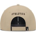 kasketter-buet-beige-justerbar-rem-structured-uv-poly-ripstop-fra-oakland-athletics-mlb-af-nike