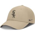 kasketter-buet-beige-justerbar-rem-club-structured-uv-poly-ripstop-fra-chicago-white-sox-mlb-af-nike