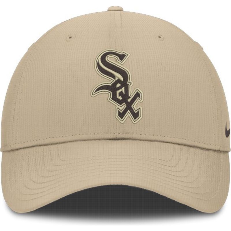 kasketter-buet-beige-justerbar-rem-club-structured-uv-poly-ripstop-fra-chicago-white-sox-mlb-af-nike kasketter-buet-beige-justerbar-rem-club-structured-uv-poly-ripstop-fra-chicago-white-sox-mlb-af-nike