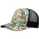 kasketter-buet-gron-snapback-hft-woven-jungle-af-djinns