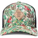 kasketter-buet-gron-snapback-hft-woven-jungle-af-djinns