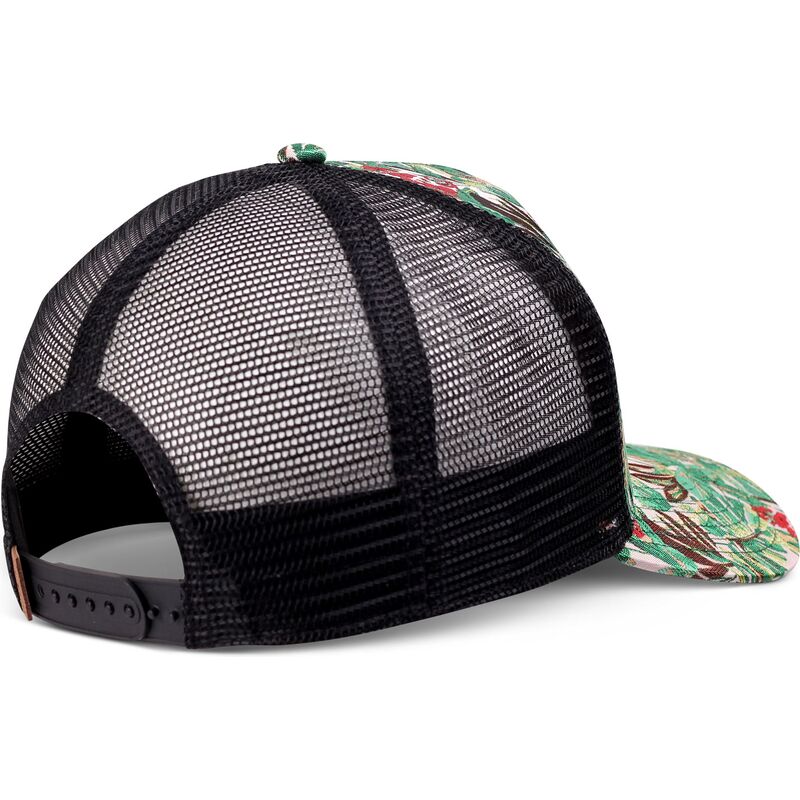 kasketter-buet-gron-snapback-hft-woven-jungle-af-djinns