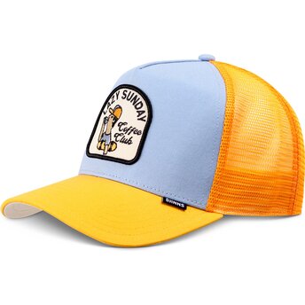 Kasketter buet blå snapback HFT Skaterboy af Djinns