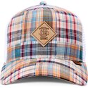 kasketter-buet-flerfarvet-snapback-hft-patch-check-turquoise-af-djinns