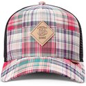 kasketter-buet-flerfarvet-snapback-hft-patch-check-red-af-djinns
