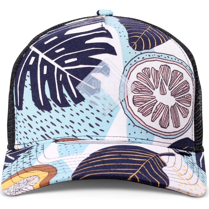 kasketter-buet-bla-snapback-hft-aloha-blue-af-djinns kasketter-buet-bla-snapback-hft-aloha-blue-af-djinns