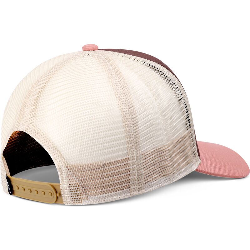 kasketter-buet-brun-snapback-rosa-hft-lazy-bird-af-djinns