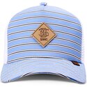 kasketter-buet-bla-snapback-hft-business-stripe-af-djinns