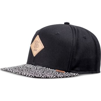 Kasketter flad sort snapback Gothic Freestyle Rev af Djinns