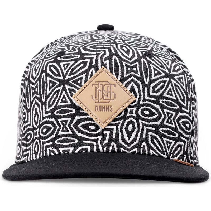 kasketter-flad-sort-snapback-gothic-freestyle-af-djinns