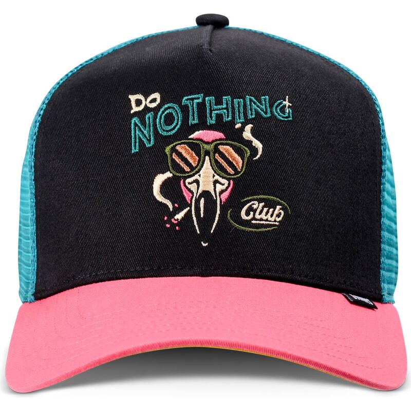kasketter-buet-flerfarvet-snapback-hft-dnc-flamingo-af-djinns