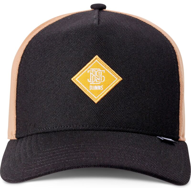 kasketter-buet-sort-snapback-hft-finefine-mesh-af-djinns kasketter-buet-sort-snapback-hft-finefine-mesh-af-djinns