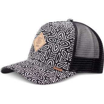 Kasketter buet sort snapback HFT Gothic Freestyle af Djinns