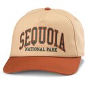 kasketter-buet-brun-snapback-roscoe-fra-sequoia-national-park-af-american-needle