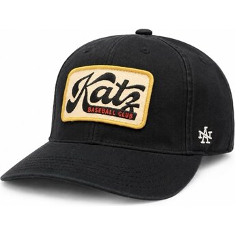Kasketter buet sort justerbar rem Hepcat fra Kansas City Katz MLB af American Needle