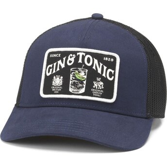Kasketter buet marineblå snapback Archive Valin fra Gin and tonic Cocktails af American Needle