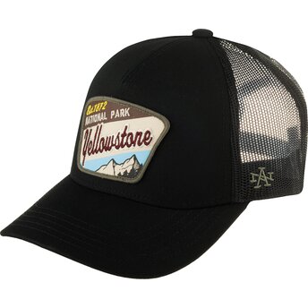 Kasketter buet sort snapback Valin fra Yellowstone National Park af American Needle