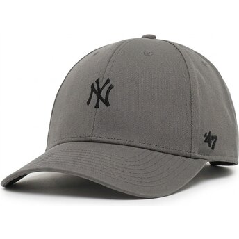 Kasketter buet grå justerbar rem MVP Base Runner Legend fra New York Yankees MLB af 47 Brand