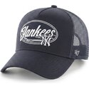 kasketter-buet-marinebla-justerbar-rem-enfield-offside-dt-fra-new-york-yankees-mlb-af-47-brand