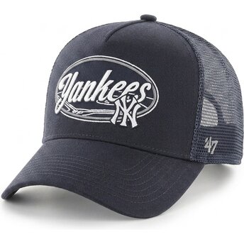Kasketter buet marineblå justerbar rem Enfield Offside DT fra New York Yankees MLB af 47 Brand