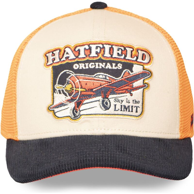 kasketter-buet-flerfarvet-snapback-semi-pla-af-hatfield