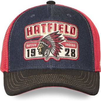 Kasketter buet flerfarvet snapback SEMI NAT af Hatfield