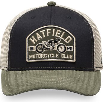 Kasketter buet flerfarvet snapback SEMI MOT af Hatfield