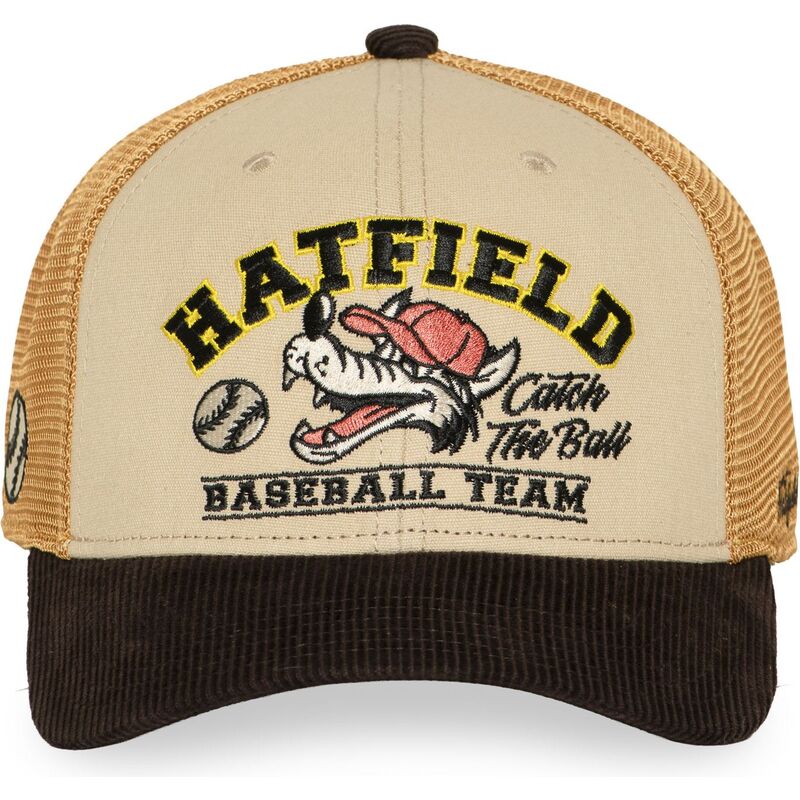 kasketter-buet-brun-snapback-pcs-bas-af-hatfield kasketter-buet-brun-snapback-pcs-bas-af-hatfield