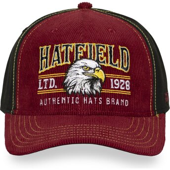 Kasketter buet rød snapback PCS EAG af Hatfield