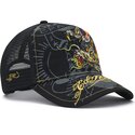 kasketter-buet-sort-snapback-crawling-af-ed-hardy