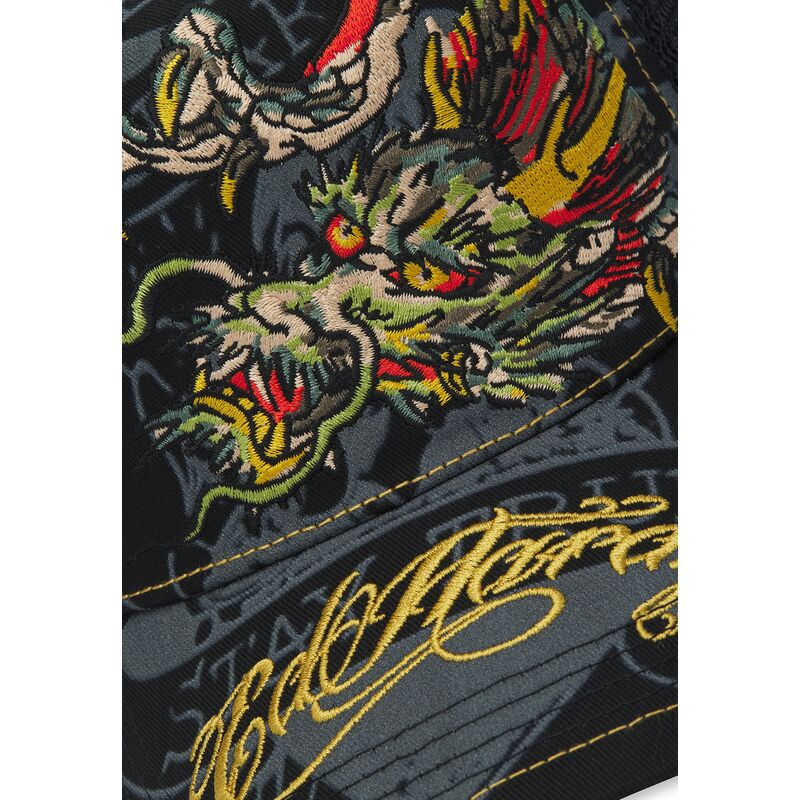 kasketter-buet-sort-snapback-crawling-af-ed-hardy