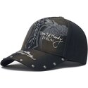 kasketter-buet-sort-justerbar-rem-storming-rose-washed-af-ed-hardy