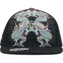kasketter-flad-sort-snapback-battle-af-ed-hardy
