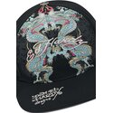 kasketter-flad-sort-snapback-battle-af-ed-hardy