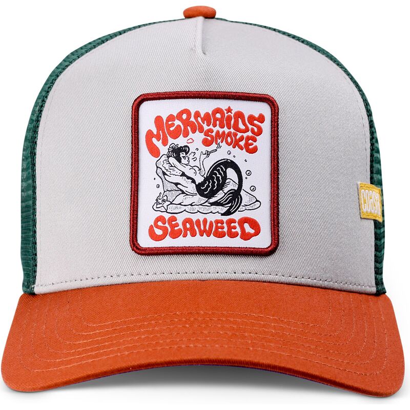 kasketter-buet-flerfarvet-snapback-hft-mermaid-weed-af-coastal