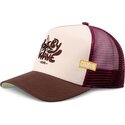 kasketter-buet-brun-snapback-hft-baby-wave-af-coastal