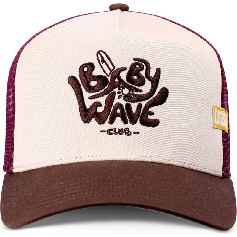 kasketter-buet-brun-snapback-hft-baby-wave-af-coastal