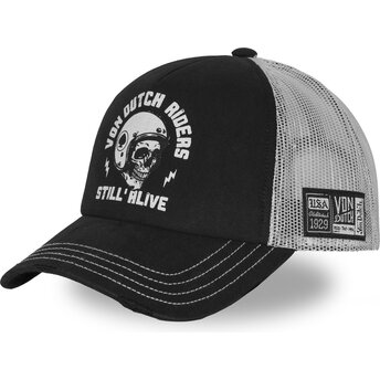 Kasketter buet sort snapback CREW38 af Von Dutch