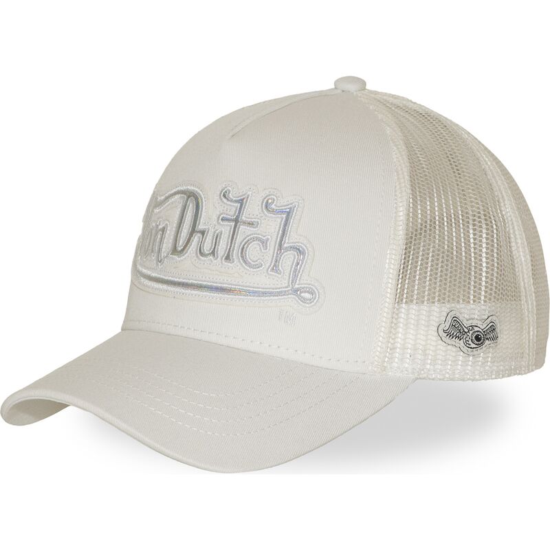 kasketter-buet-creme-snapback-rainbow-af-von-dutch