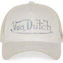 kasketter-buet-creme-snapback-rainbow-af-von-dutch