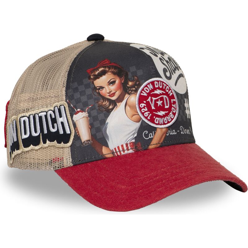 kasketter-buet-flerfarvet-snapback-subl22-af-von-dutch