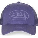 kasketter-buet-violet-snapback-log22-af-von-dutch