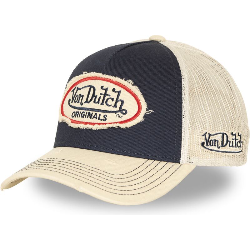 kasketter-buet-marinebla-snapback-urb07-af-von-dutch