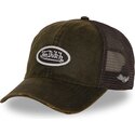 kasketter-buet-brun-snapback-mac17-af-von-dutch