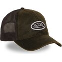 kasketter-buet-brun-snapback-mac17-af-von-dutch